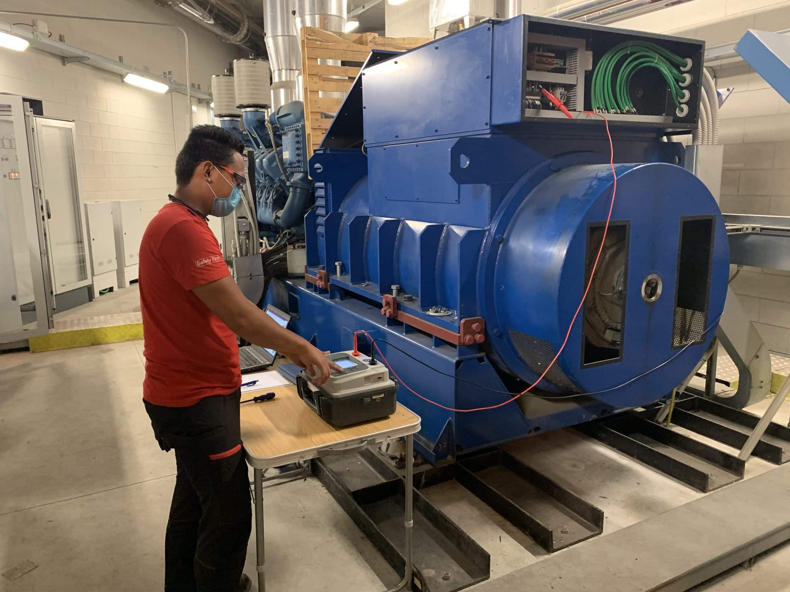 Servizio - Prova isolamento e misura d'impedenza